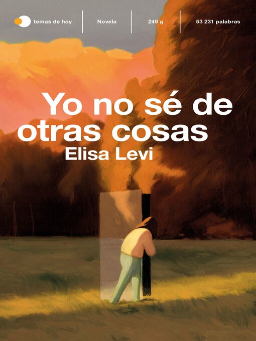 Title details for Yo no sé de otras cosas by Elisa Levi - Wait list